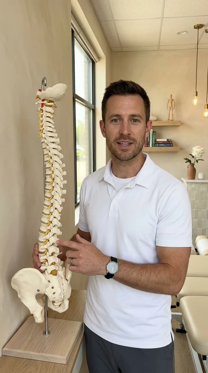 Example chiropractors UGC ad creative 1