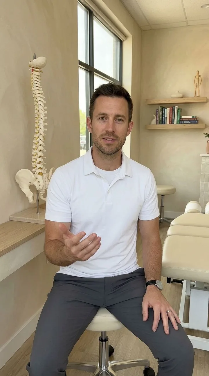 Example chiropractors UGC ad creative 4