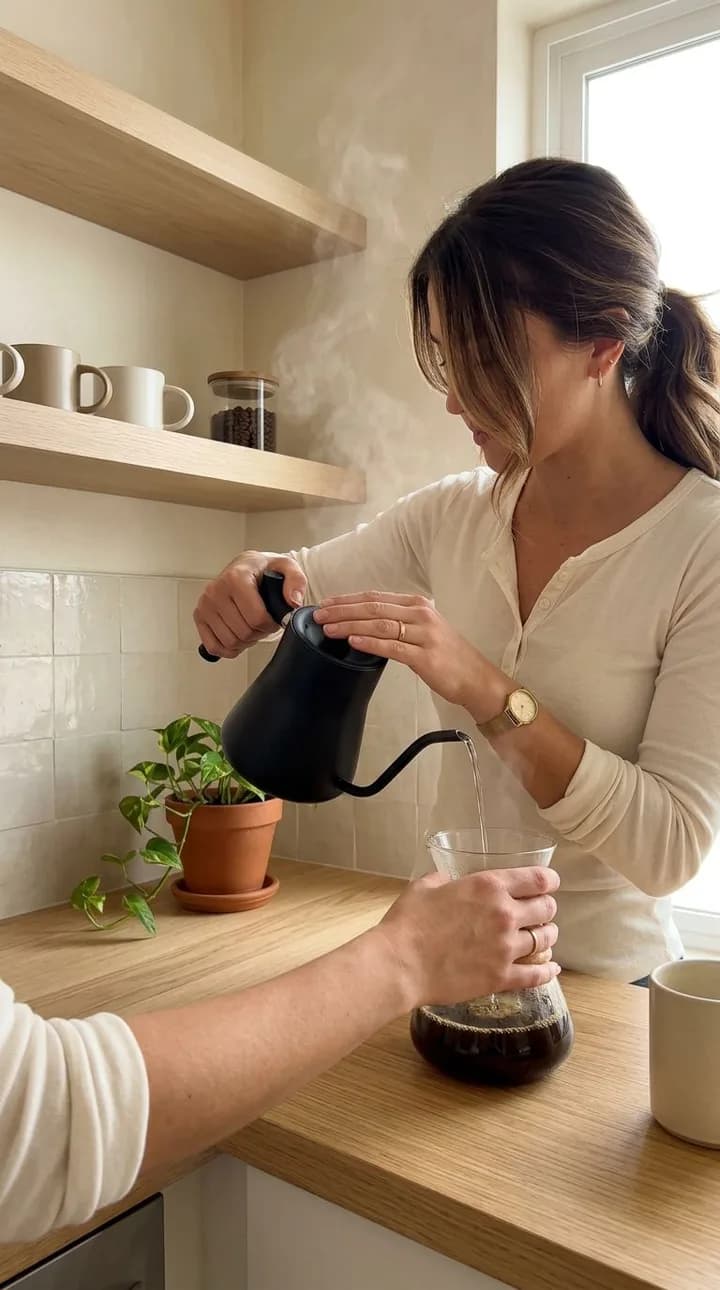 Example coffee UGC ad creative 1