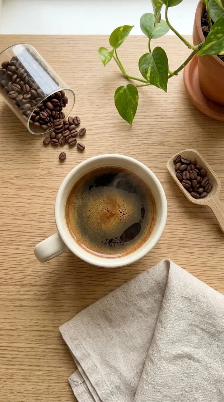 Example coffee UGC ad creative 3