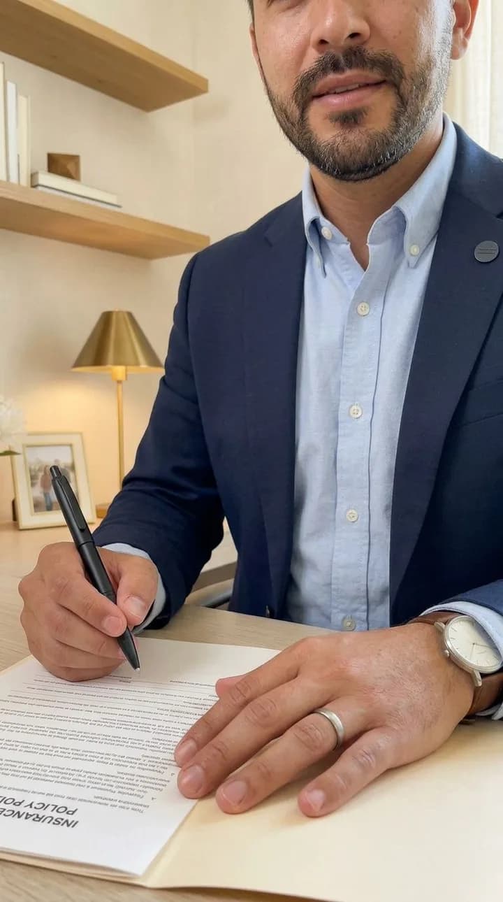 Example insurance UGC ad creative 2