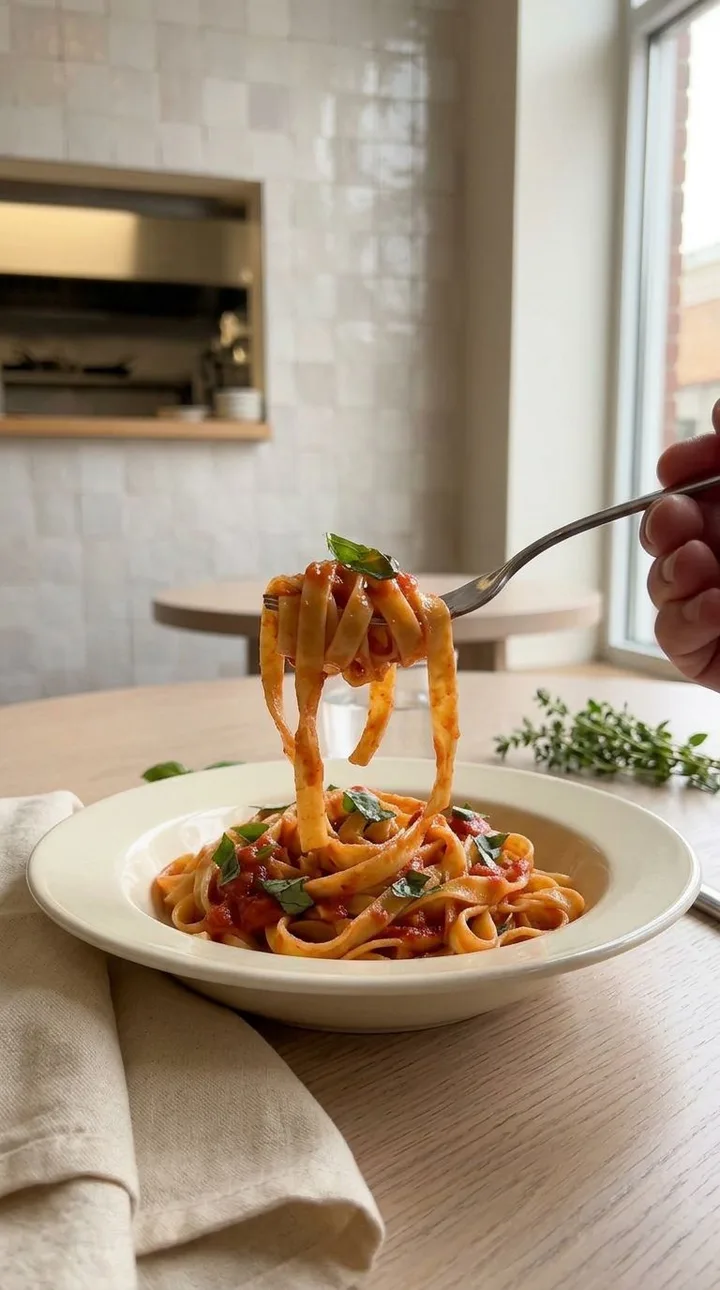 Example restaurants UGC ad creative 2