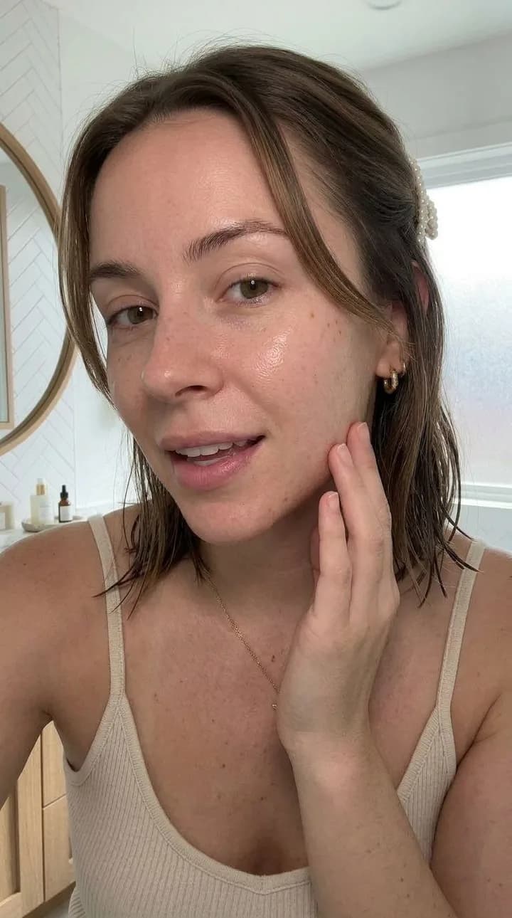 Example skincare UGC ad creative 3