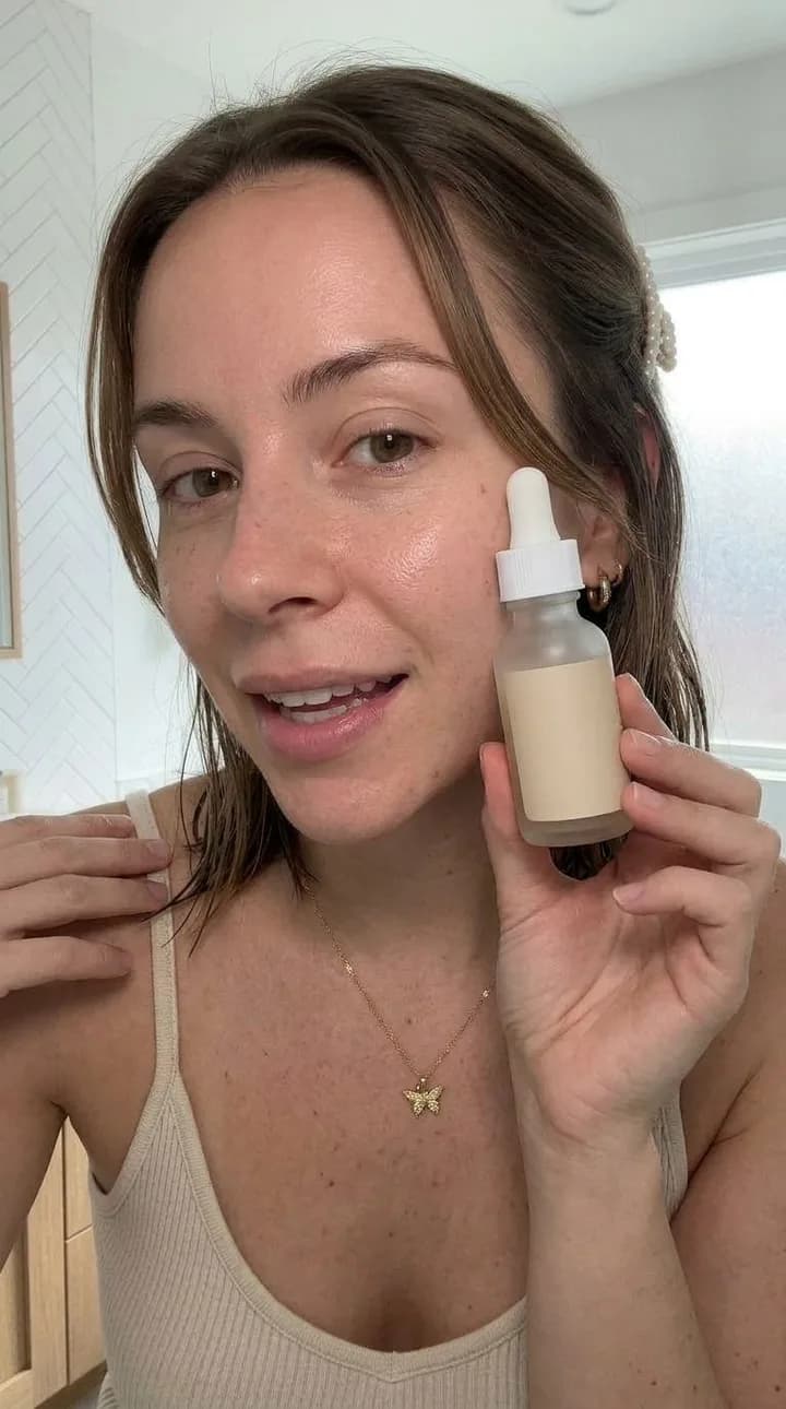Example skincare UGC ad creative 4